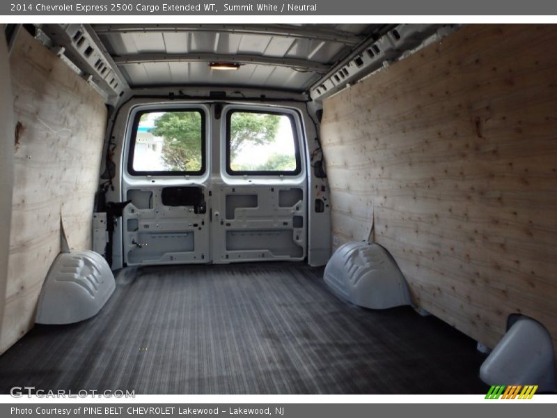 Summit White / Neutral 2014 Chevrolet Express 2500 Cargo Extended WT