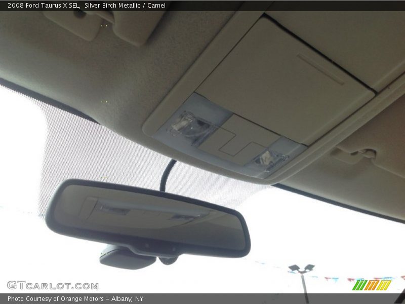 Silver Birch Metallic / Camel 2008 Ford Taurus X SEL