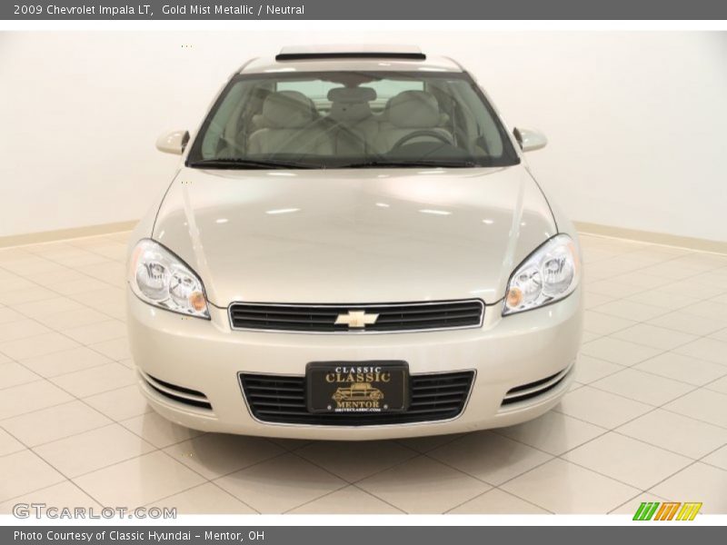 Gold Mist Metallic / Neutral 2009 Chevrolet Impala LT