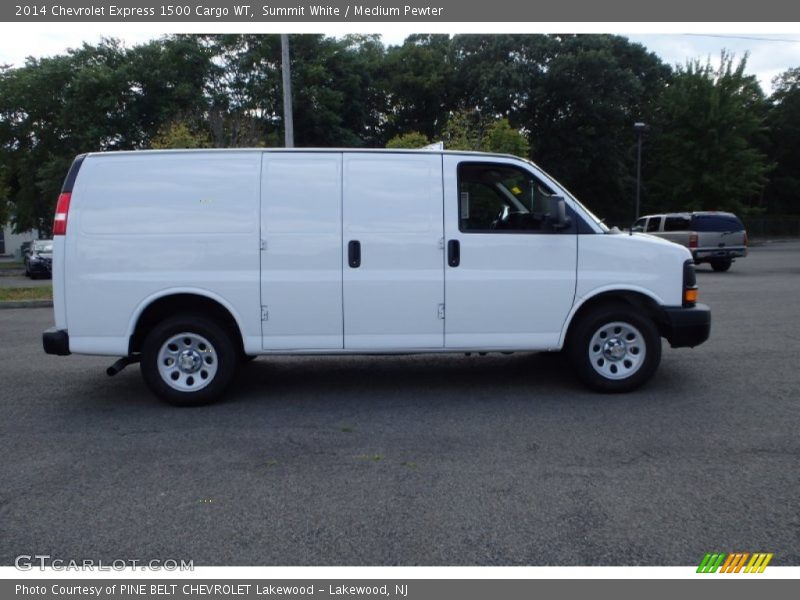 Summit White / Medium Pewter 2014 Chevrolet Express 1500 Cargo WT