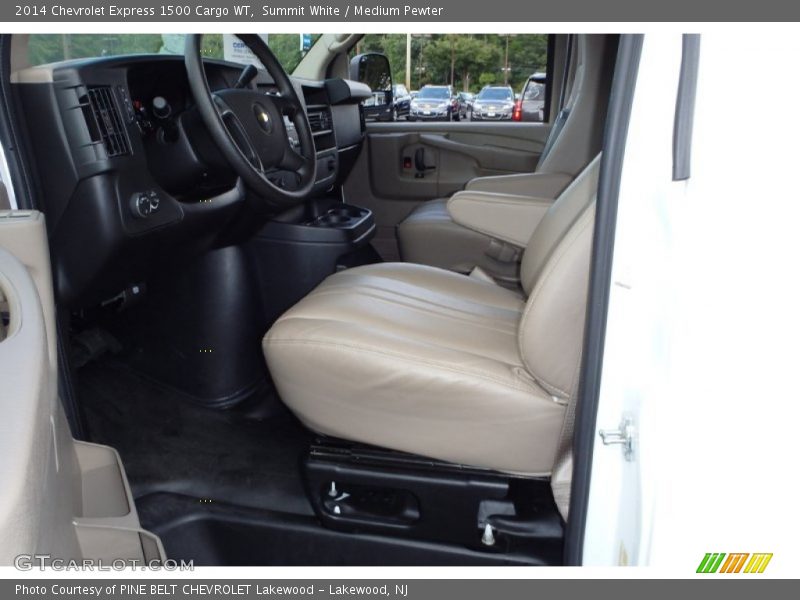 Summit White / Medium Pewter 2014 Chevrolet Express 1500 Cargo WT