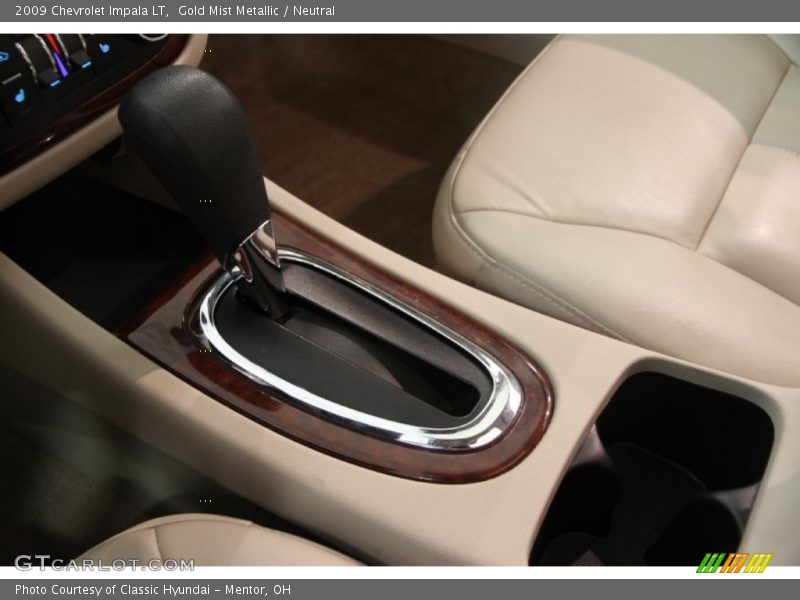 Gold Mist Metallic / Neutral 2009 Chevrolet Impala LT