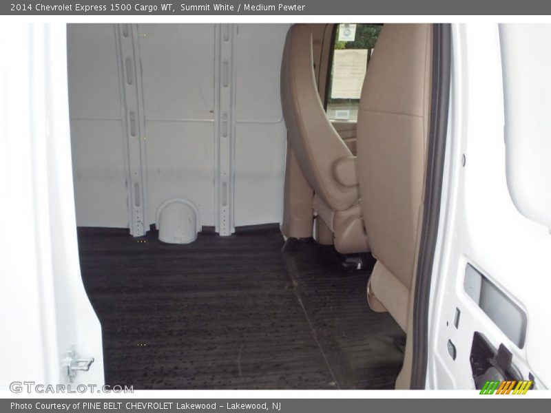 Summit White / Medium Pewter 2014 Chevrolet Express 1500 Cargo WT