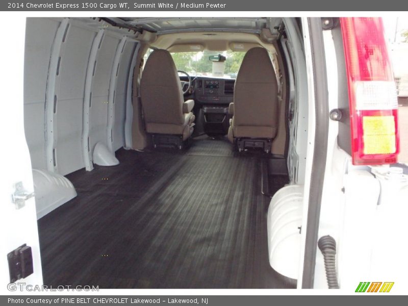 Summit White / Medium Pewter 2014 Chevrolet Express 1500 Cargo WT