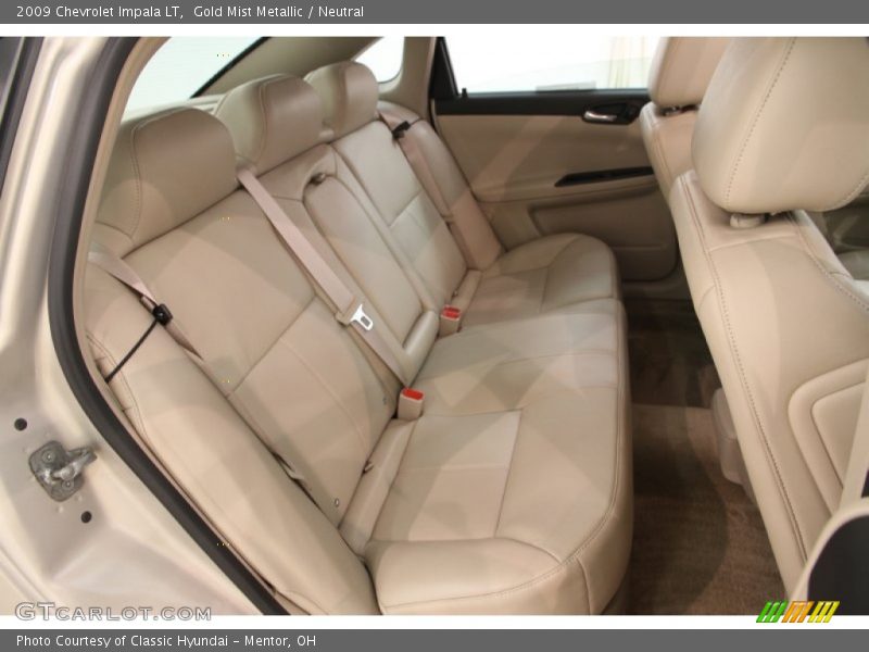 Gold Mist Metallic / Neutral 2009 Chevrolet Impala LT