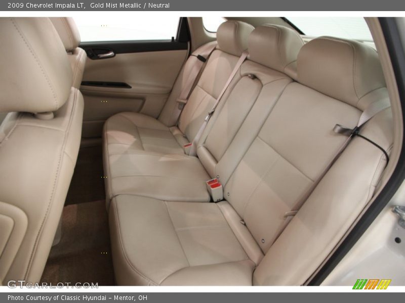 Gold Mist Metallic / Neutral 2009 Chevrolet Impala LT