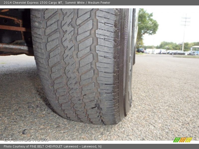 Summit White / Medium Pewter 2014 Chevrolet Express 1500 Cargo WT