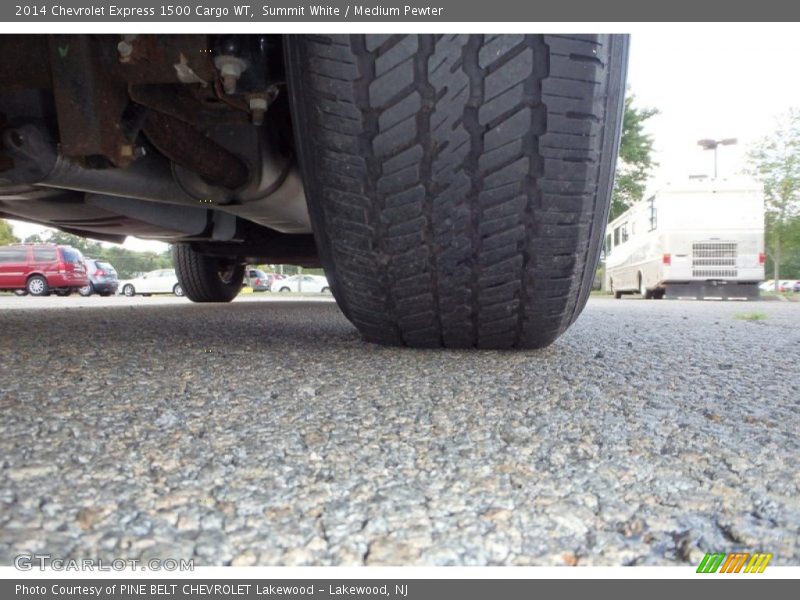Summit White / Medium Pewter 2014 Chevrolet Express 1500 Cargo WT