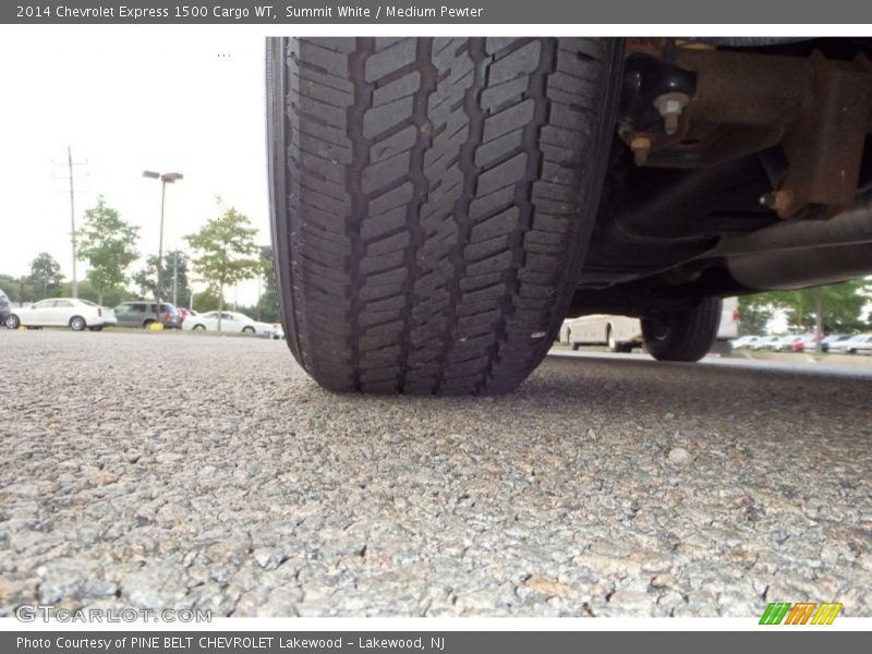 Summit White / Medium Pewter 2014 Chevrolet Express 1500 Cargo WT