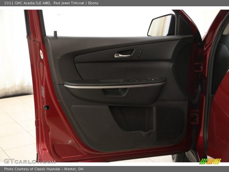 Red Jewel Tintcoat / Ebony 2011 GMC Acadia SLE AWD