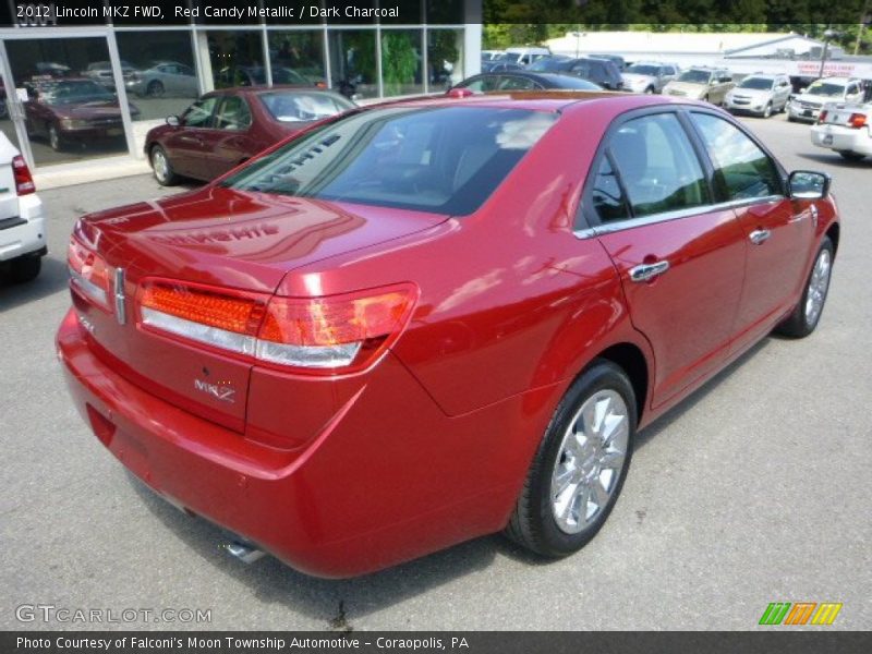 Red Candy Metallic / Dark Charcoal 2012 Lincoln MKZ FWD