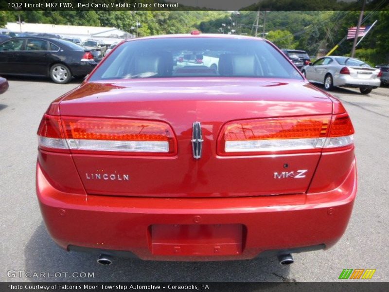 Red Candy Metallic / Dark Charcoal 2012 Lincoln MKZ FWD