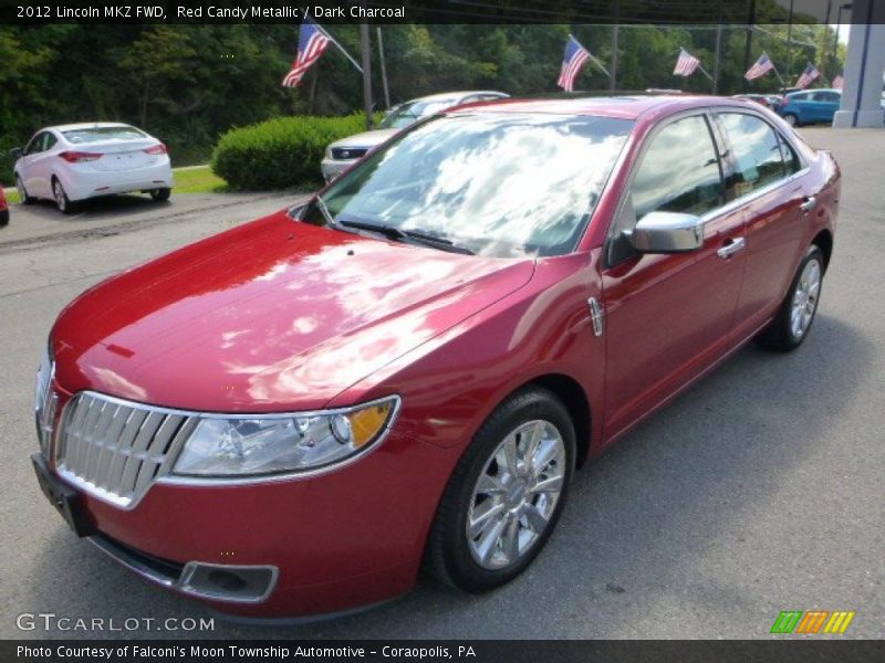 Red Candy Metallic / Dark Charcoal 2012 Lincoln MKZ FWD