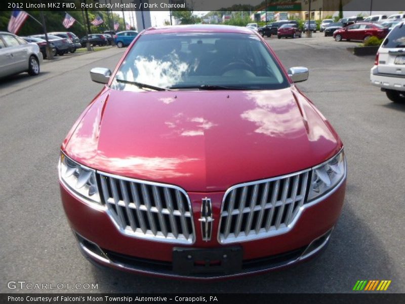 Red Candy Metallic / Dark Charcoal 2012 Lincoln MKZ FWD