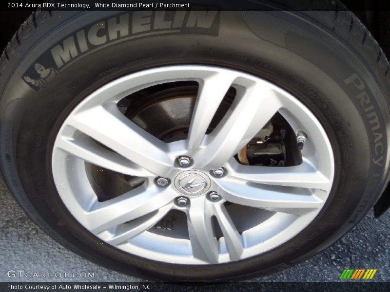 White Diamond Pearl / Parchment 2014 Acura RDX Technology