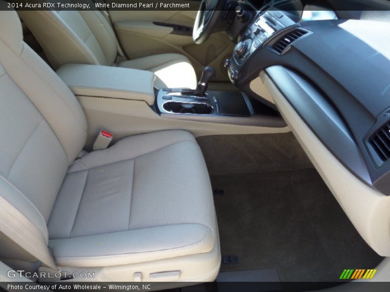 White Diamond Pearl / Parchment 2014 Acura RDX Technology