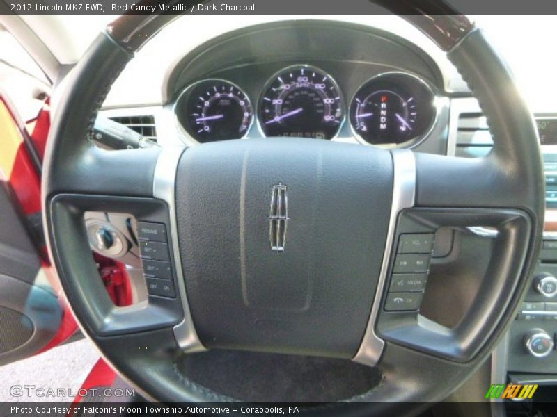 Red Candy Metallic / Dark Charcoal 2012 Lincoln MKZ FWD