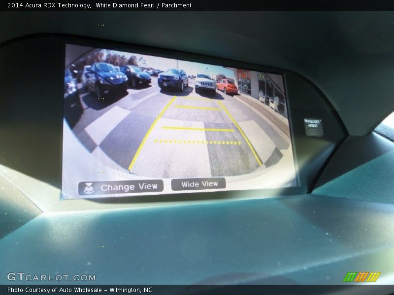 White Diamond Pearl / Parchment 2014 Acura RDX Technology