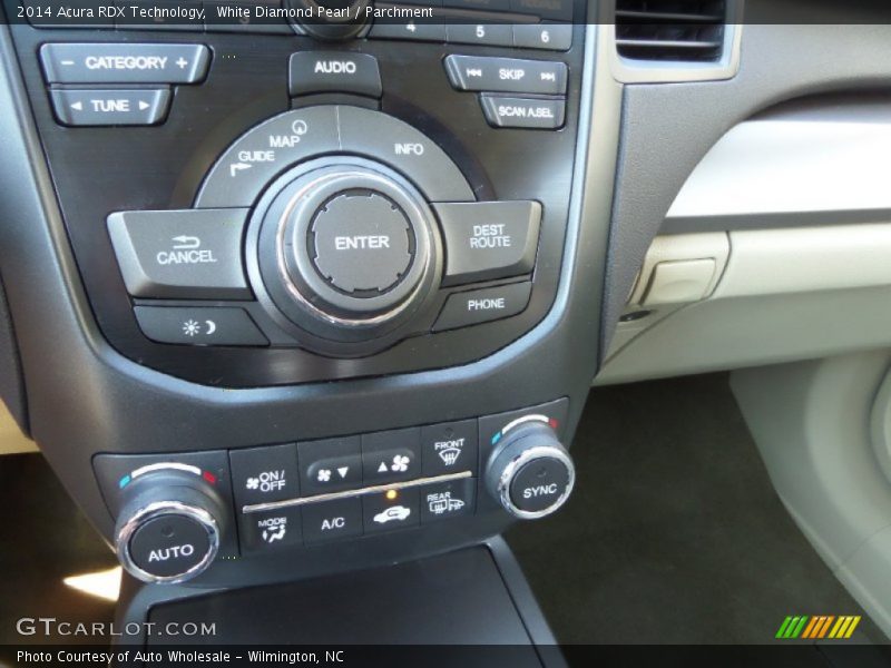 White Diamond Pearl / Parchment 2014 Acura RDX Technology