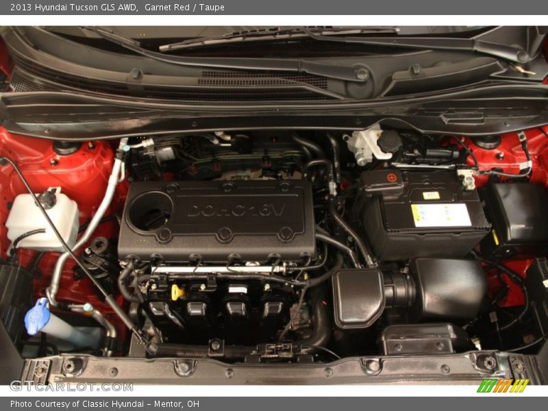  2013 Tucson GLS AWD Engine - 2.4 Liter DOHC 16-Valve CVVT 4 Cylinder