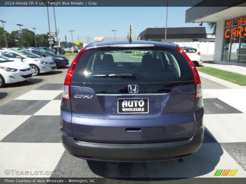 Twilight Blue Metallic / Gray 2014 Honda CR-V LX
