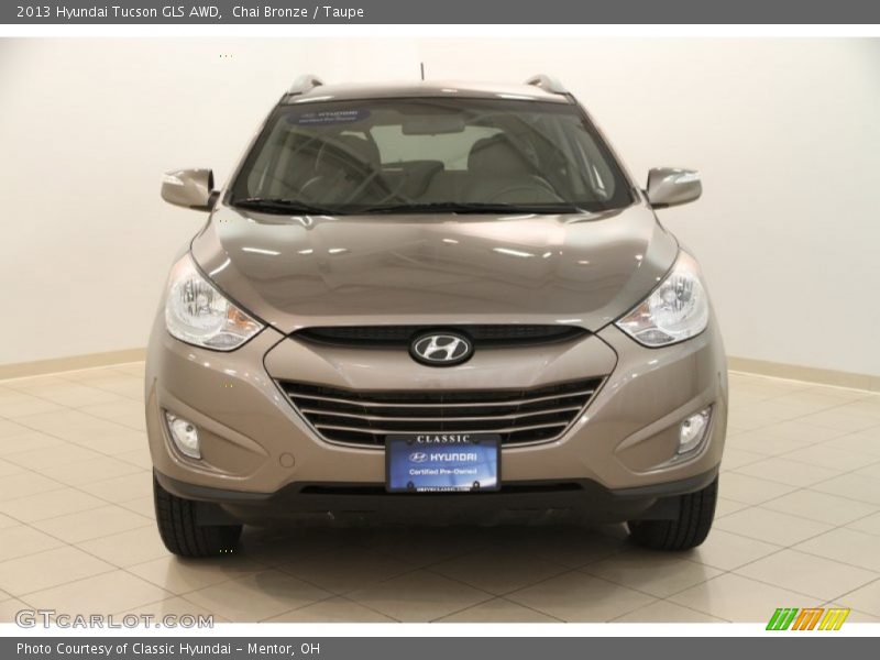 Chai Bronze / Taupe 2013 Hyundai Tucson GLS AWD