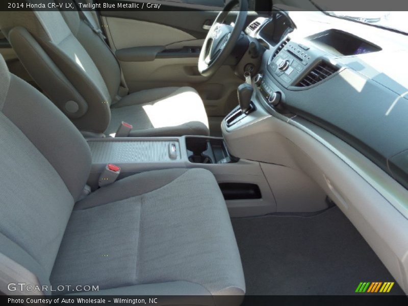 Twilight Blue Metallic / Gray 2014 Honda CR-V LX