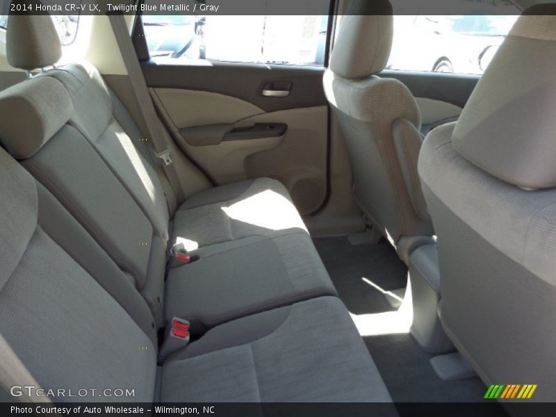 Twilight Blue Metallic / Gray 2014 Honda CR-V LX