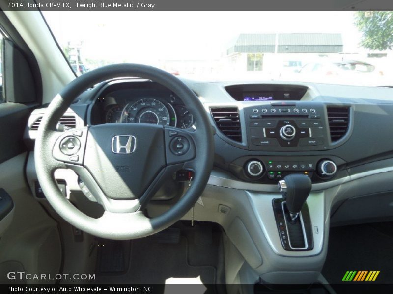 Twilight Blue Metallic / Gray 2014 Honda CR-V LX