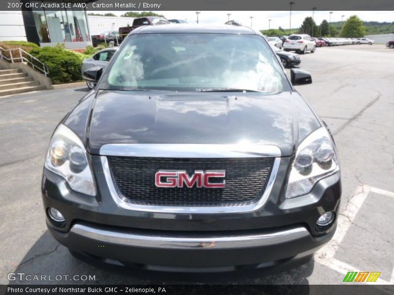 Carbon Metallic / Ebony 2007 GMC Acadia SLE AWD