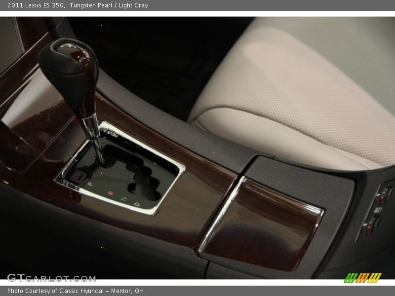 Tungsten Pearl / Light Gray 2011 Lexus ES 350