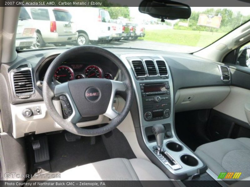 Carbon Metallic / Ebony 2007 GMC Acadia SLE AWD