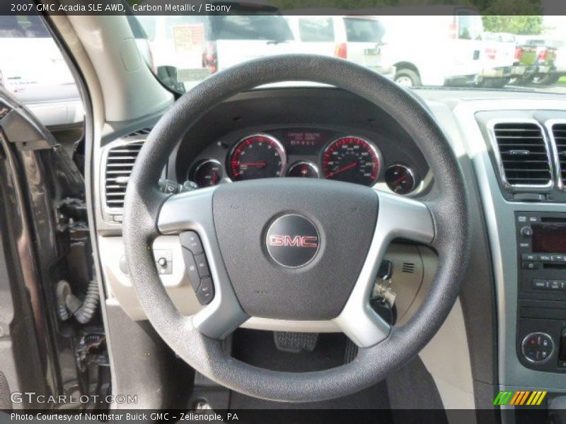 Carbon Metallic / Ebony 2007 GMC Acadia SLE AWD