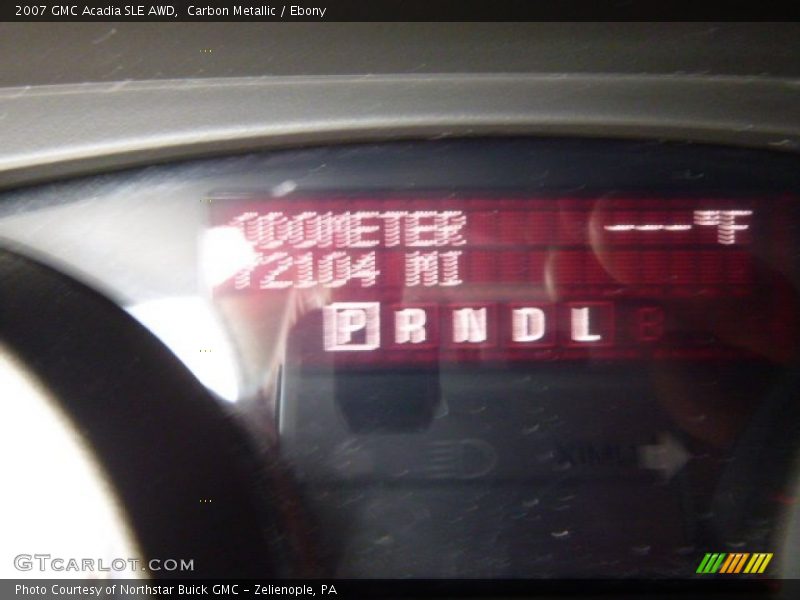 Carbon Metallic / Ebony 2007 GMC Acadia SLE AWD