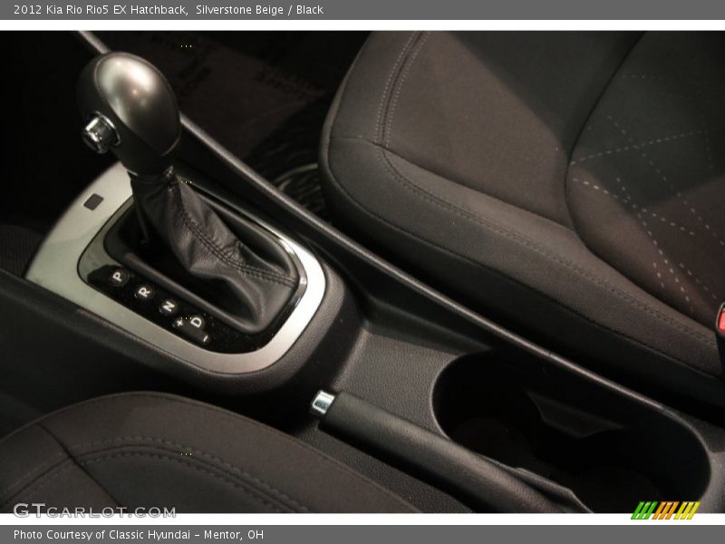 Silverstone Beige / Black 2012 Kia Rio Rio5 EX Hatchback