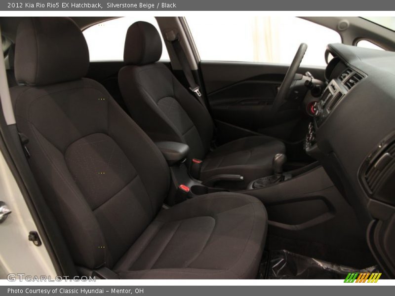 Silverstone Beige / Black 2012 Kia Rio Rio5 EX Hatchback