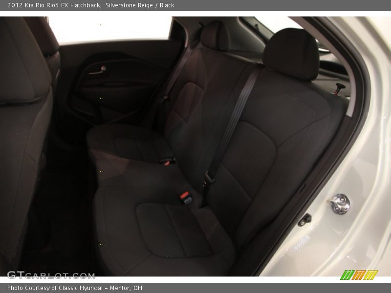 Silverstone Beige / Black 2012 Kia Rio Rio5 EX Hatchback