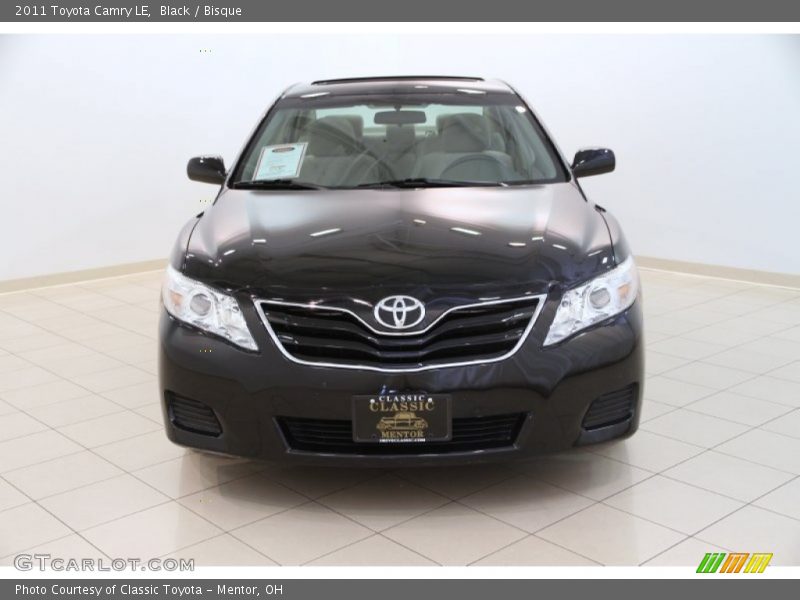 Black / Bisque 2011 Toyota Camry LE