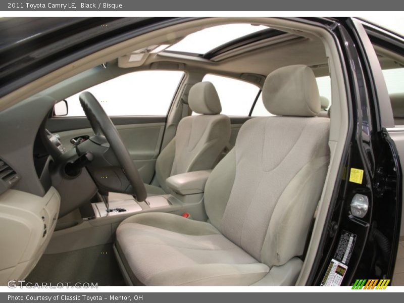 Black / Bisque 2011 Toyota Camry LE