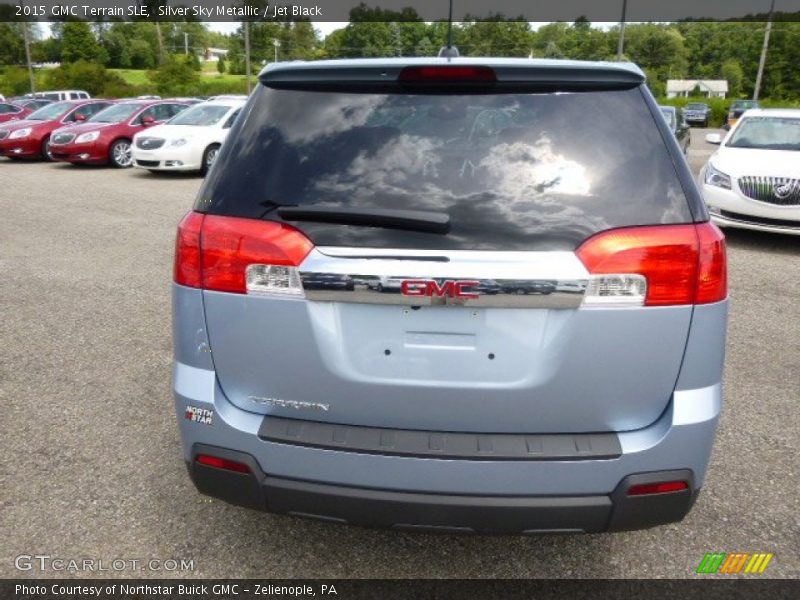 Silver Sky Metallic / Jet Black 2015 GMC Terrain SLE