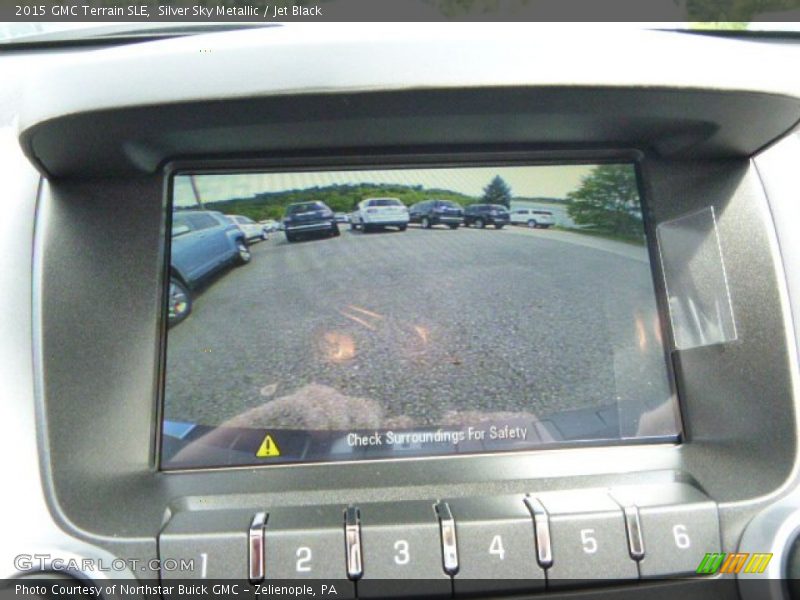 Silver Sky Metallic / Jet Black 2015 GMC Terrain SLE