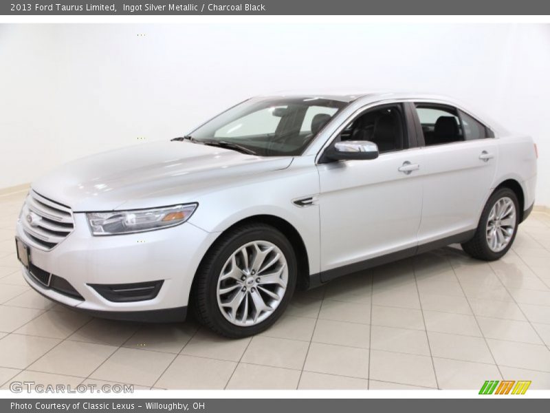 Ingot Silver Metallic / Charcoal Black 2013 Ford Taurus Limited