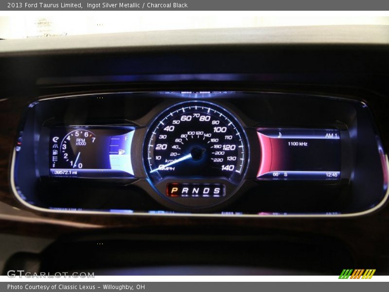 Ingot Silver Metallic / Charcoal Black 2013 Ford Taurus Limited