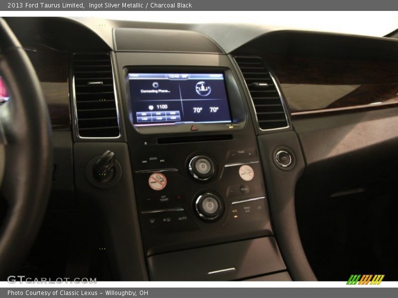 Ingot Silver Metallic / Charcoal Black 2013 Ford Taurus Limited