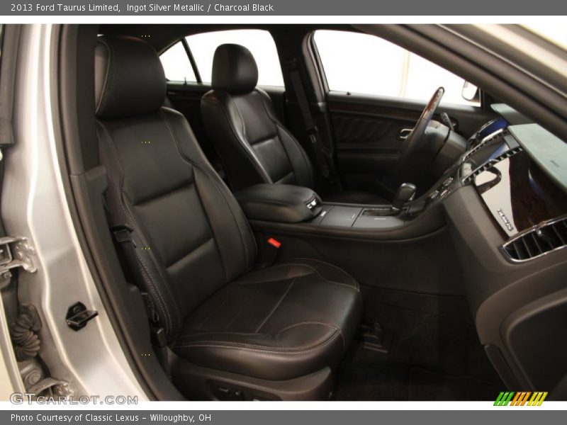 Ingot Silver Metallic / Charcoal Black 2013 Ford Taurus Limited