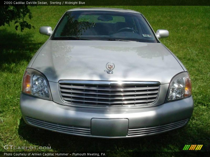 Sterling / Midnight Blue 2000 Cadillac DeVille Sedan
