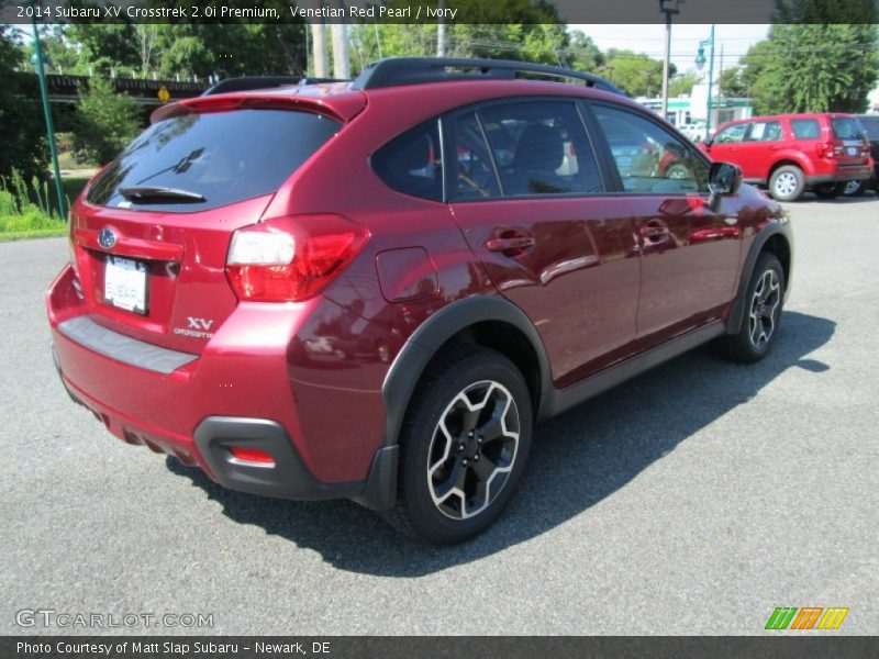 Venetian Red Pearl / Ivory 2014 Subaru XV Crosstrek 2.0i Premium