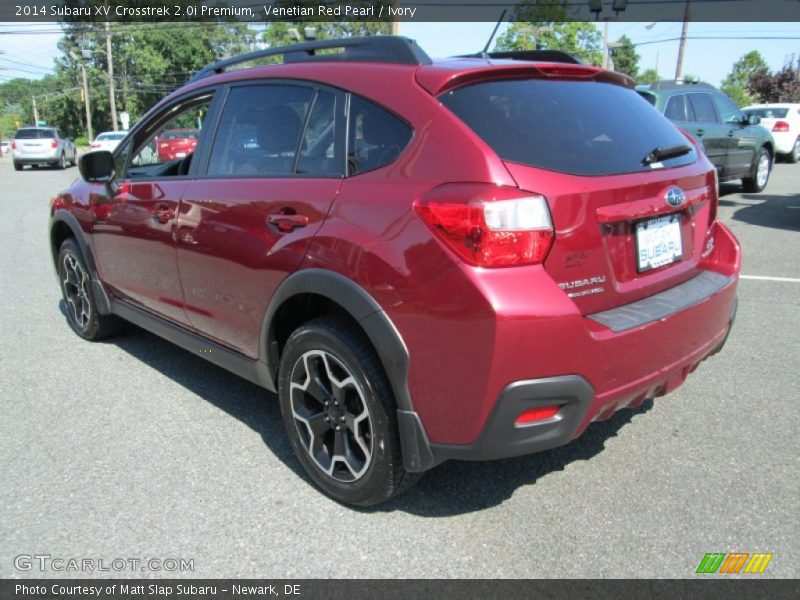 Venetian Red Pearl / Ivory 2014 Subaru XV Crosstrek 2.0i Premium