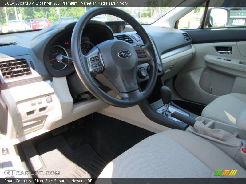 Venetian Red Pearl / Ivory 2014 Subaru XV Crosstrek 2.0i Premium