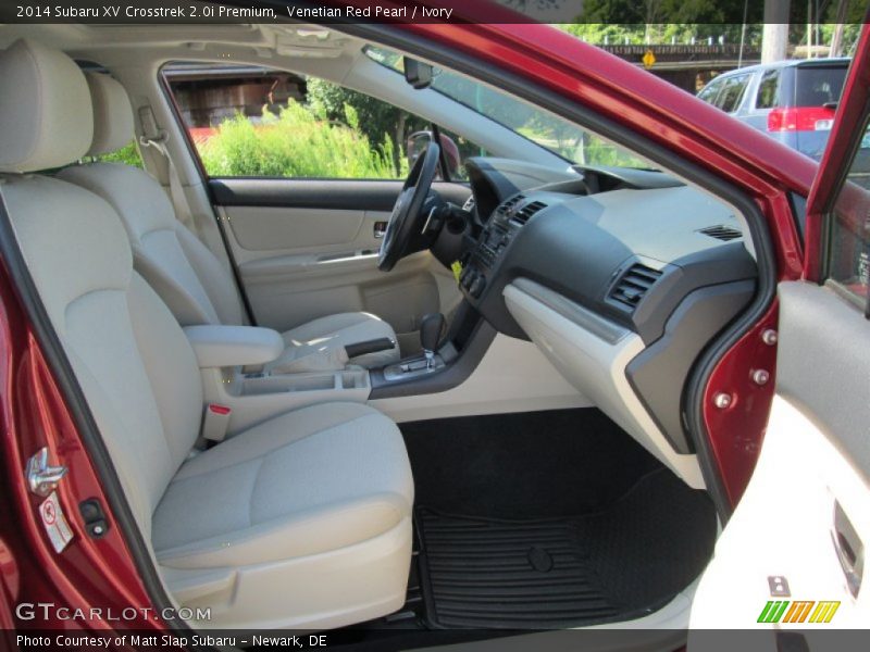 Venetian Red Pearl / Ivory 2014 Subaru XV Crosstrek 2.0i Premium